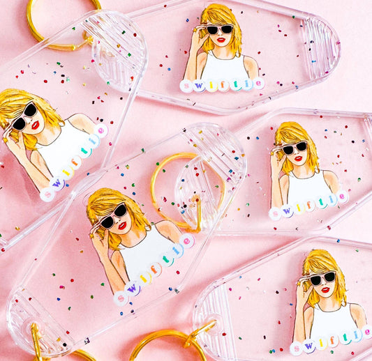 Swiftie Friendship Hotel Keychain