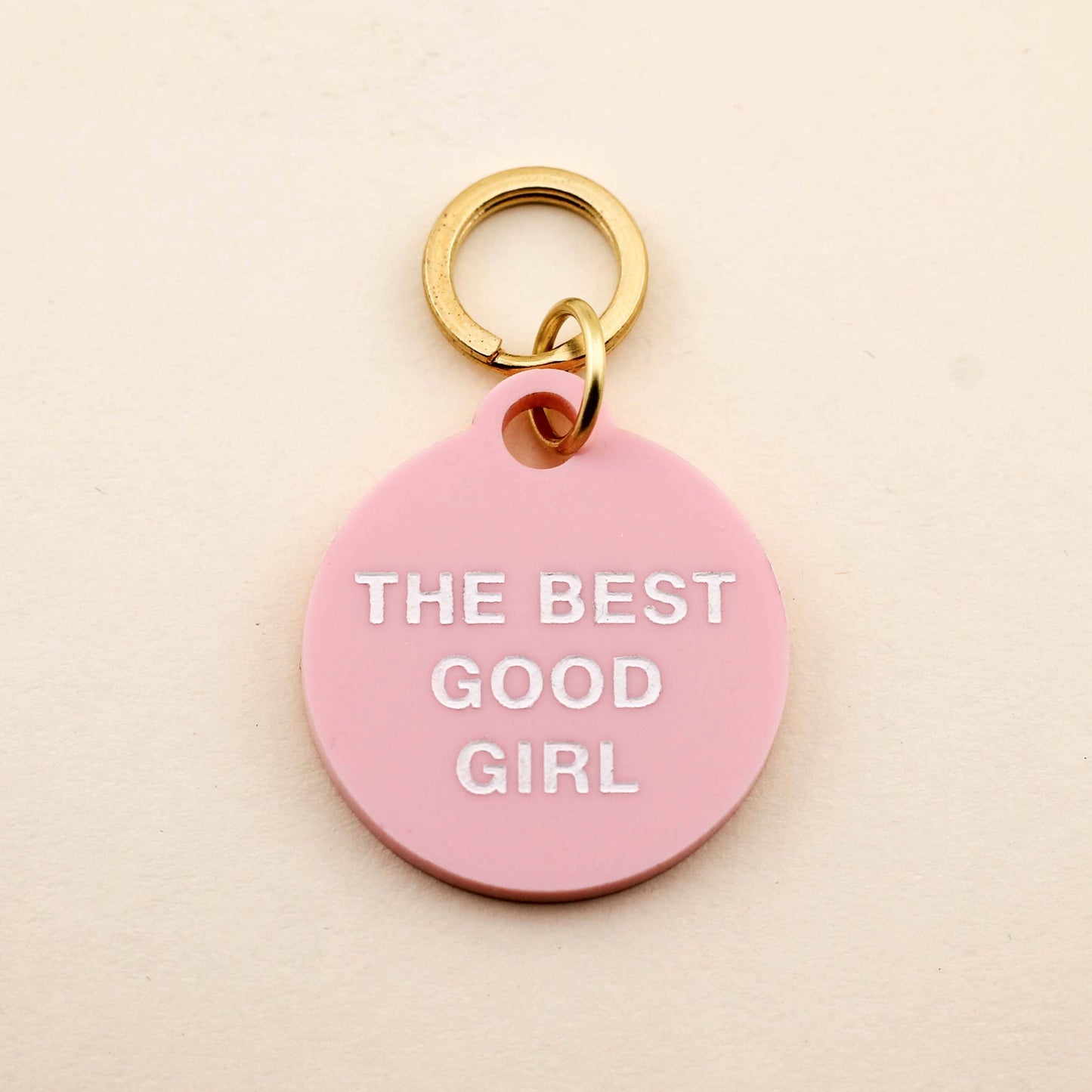 The Best Good Girl Pet Tag