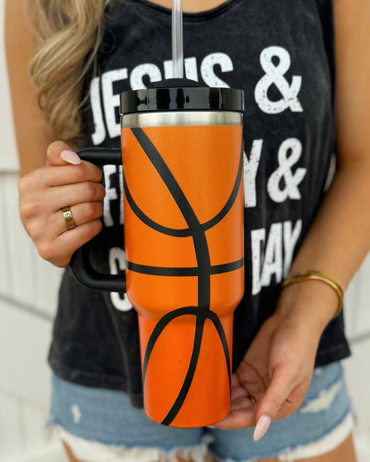 Basketball 40 Oz. Tumbler