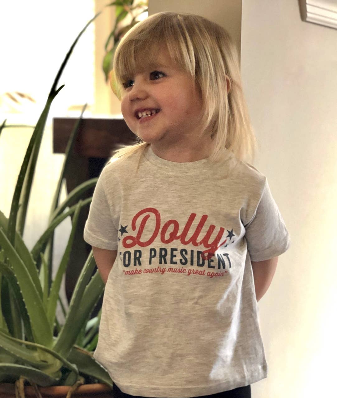 Dolly For President - (Heather White) - Toddler Tee