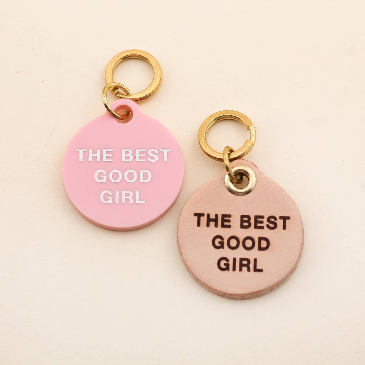 The Best Good Girl Pet Tag