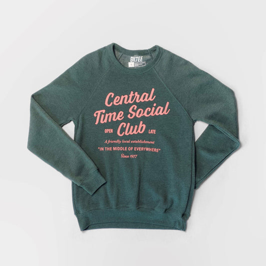 Central Time Social Club Crewneck