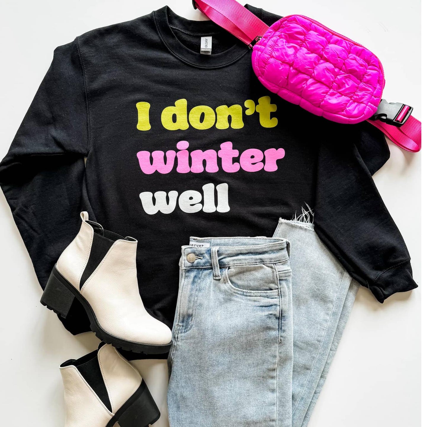 I Don't Winter Well Crewneck Sweatshirt